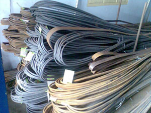 Iron rods from Ifesowapo Iron Market, Orile Iganmu, Lagos